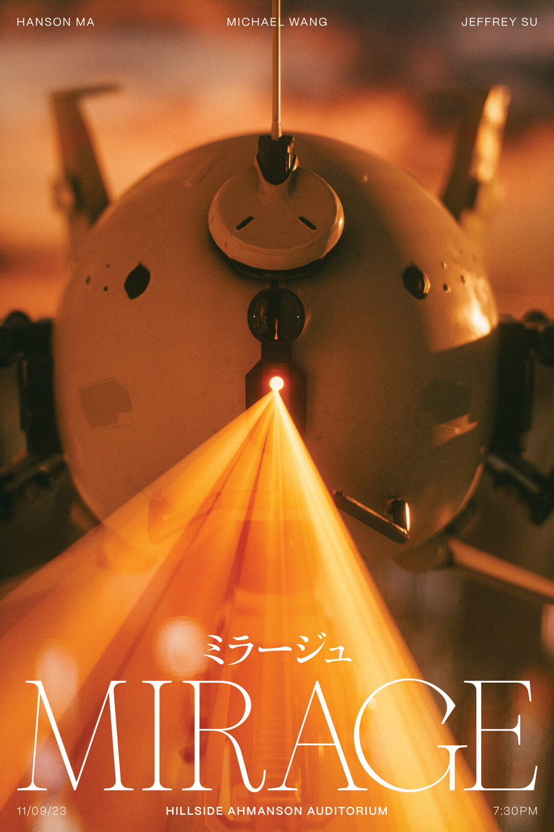Poster of the drone firing its laser